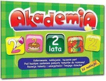 Akademia - 2 lata + 32 naklejki Greg - Ewa Sajek