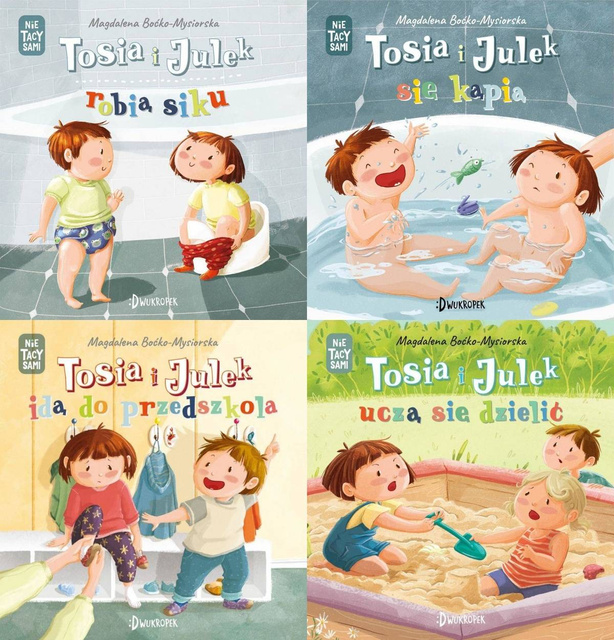 Tosia i Julek. (Nie) tacy sami. Tom 1-4