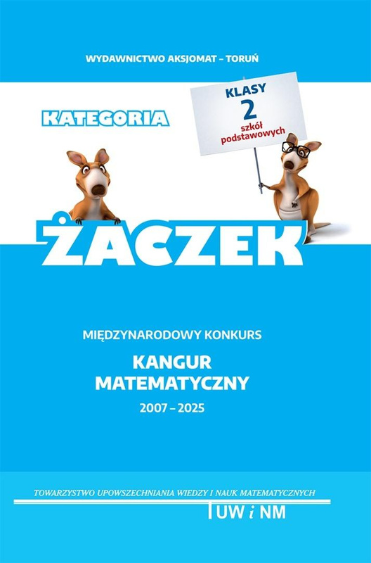 Matematyka z wesołym kangurem kat. Żaczek 2025, praca zbiorowa