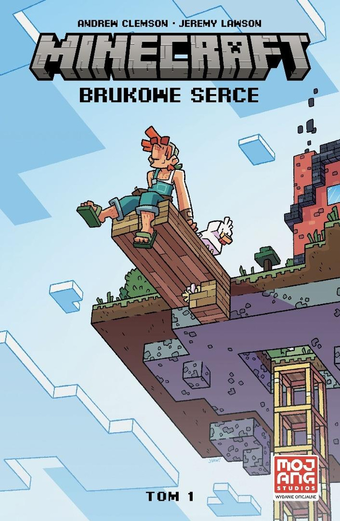 Minecraft. Brukowe serce. T.1, Andrew Clemson