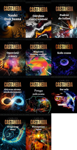 Nauki Don Juana PAKIET 11, Carlos Castaneda