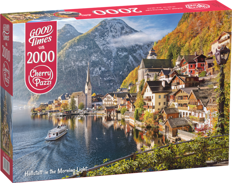 Puzzle 2000 CherryPazzi Hallstatt in the Morning Light 50156