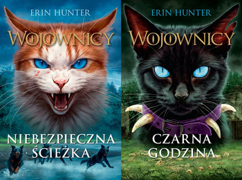 Niebezpieczna ścieżka + Czarna godzina. Wojownicy. Tom 5-6, Erin Hunter