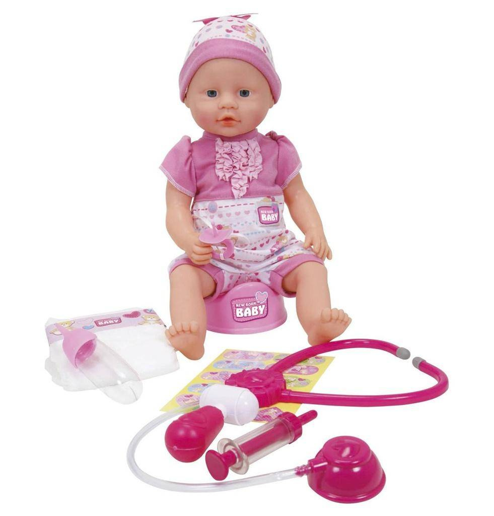 Lalka NBB - z akcesoriami Doktora - New Born Baby