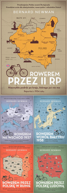 Rowerem przez II RP. Tom 1-5, Bernard Newman