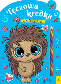 Tęczowa kredka. Jeż,