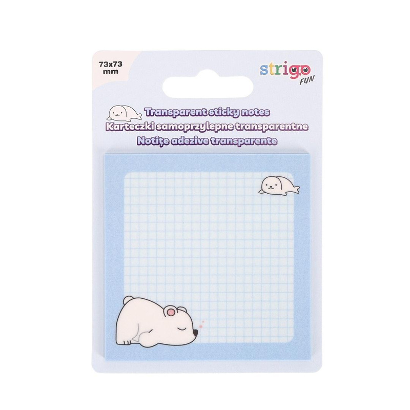 Karteczki samoprzylepne 73x73mm 50K niebieskie