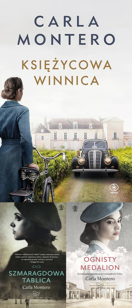 Cykl Ana Garcia-Brest. Tom 1-2 + Księżycowa winnica, Carla Montero