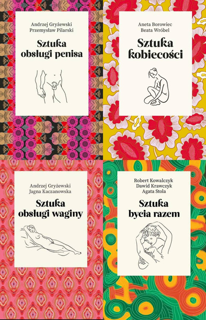 Sztuka bycia razem PAKIET 4 książek