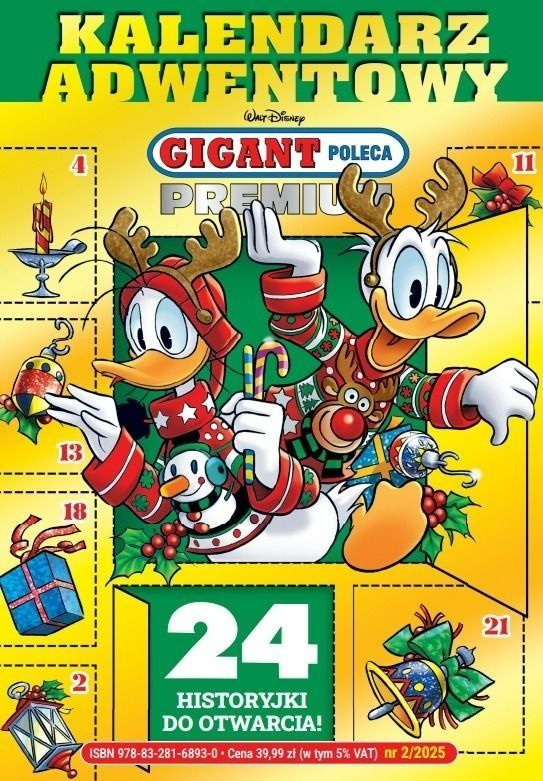 Gigant Poleca Premium. Kalendarz adwentowy. Tom 2/2025, Opracowanie zbiorowe