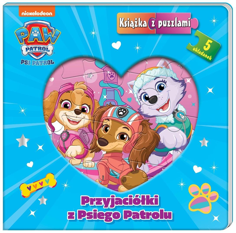 Psi Patrol. Psi Patrol. Książka z puzzlami, praca zbiorowa