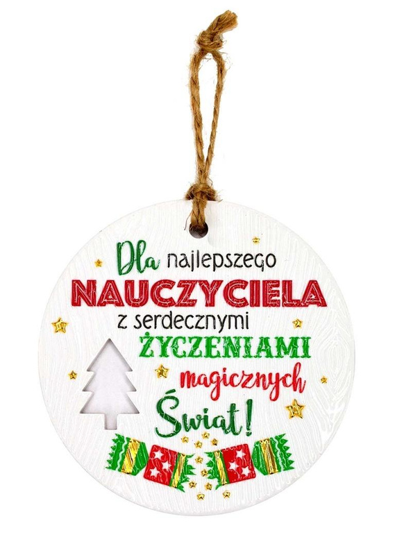 Zawieszka ceramiczna Boże Narodzenie