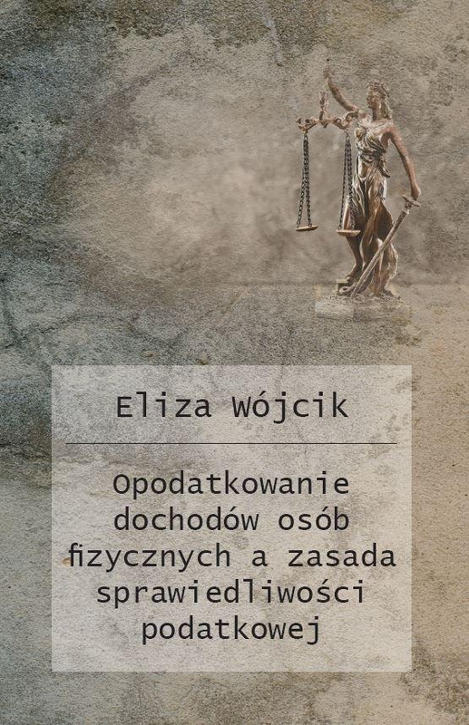 Opodatkowanie dochodów osób fizycznych a zasada..., Eliza Wójcik