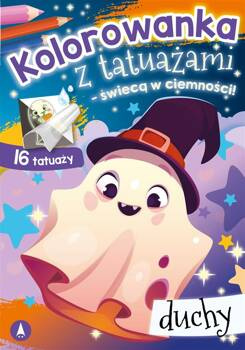 Kolorowanka z tatuażami. Duchy, praca zbiorowa