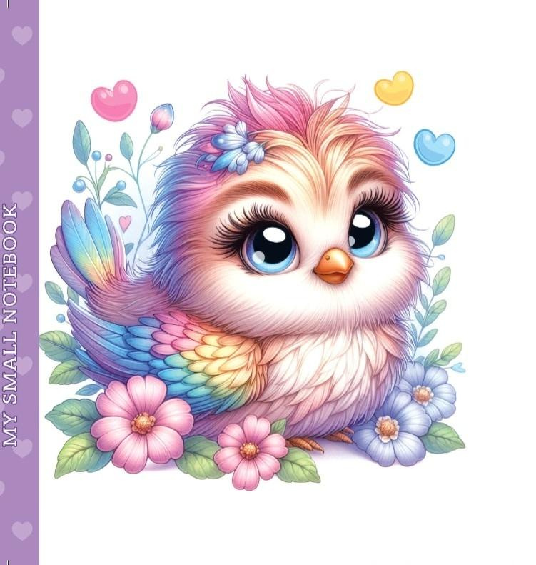 Notatnik ozdobny 100x100 48 stron gładki TW Ptasz