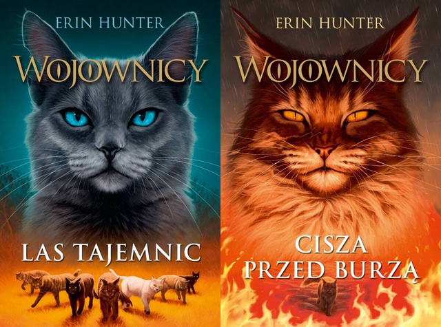 Las tajemnic + Cisza przed burzą. Wojownicy. Tom 3-4, Erin Hunter