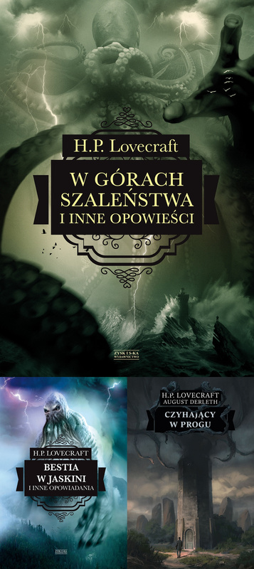 W górach szaleństwa i inne opowieści PAKIET 3, H.P. Lovecraft