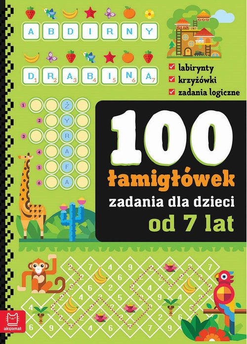 100 zadań - łamigłówki dla dzieci od 6 lat, Michalec Bogusław