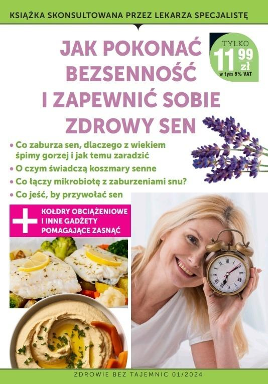 Jak pokonać bezsenność i zapewnić sobie zdrowy sen, praca zbiorowa