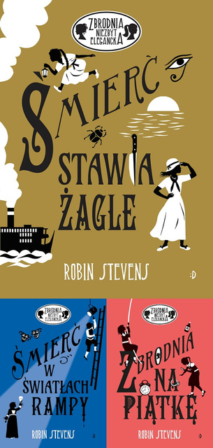 Śmierć stawia żagle, Zbrodnia t.8-10 Robin Stevens