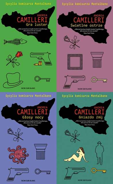 Cykl Komisarz Montalbano. Tom 18-21, Andrea Camilleri
