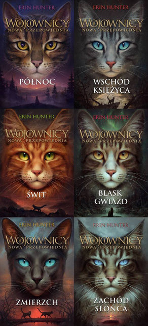 Wojownicy. Nowa przepowiednia. Tom 1-6, Erin Hunter