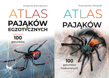 Atlas pająków egzotycznych. 100 gatunków + Atlas pająków