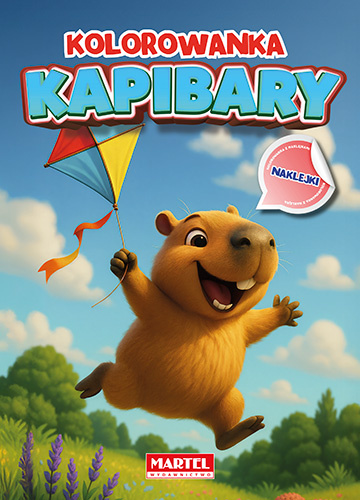 Kapibary. Kolorowanka z naklejkami, Maciej Ratajczyk