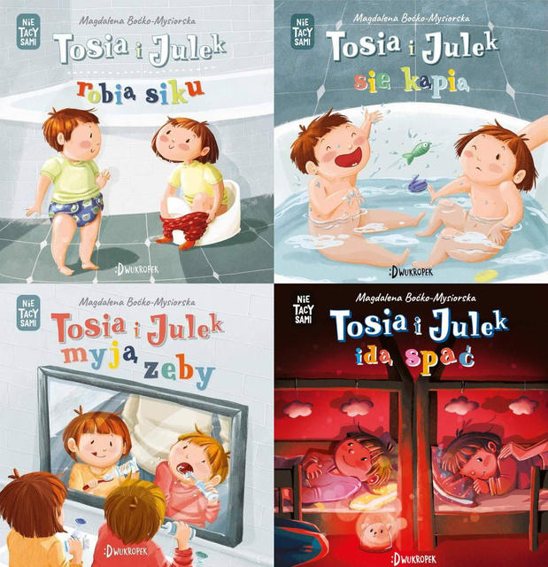 Tosia i Julek idą spać PAKIET 4, Magdalena Boćko-Mysiorska