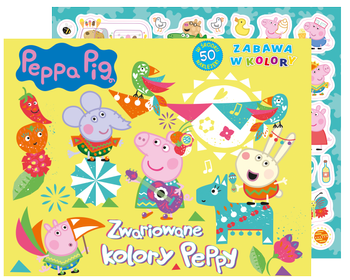 Peppa Pig. Zabawa w kolory Zwariowane kolory Peppy