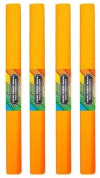 Bibuła marszczona 05 pomarańczowa jasna (10szt)