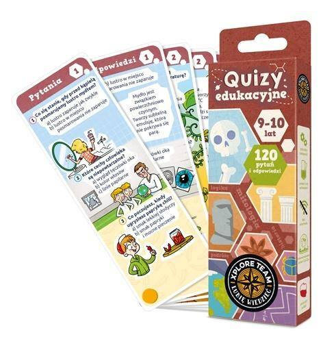 Xplore Team Quizy dla dzieci 9-10 lat