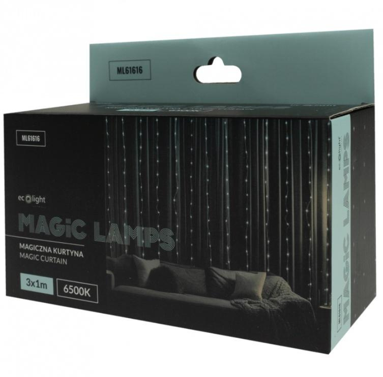 Magiczna kurtyna 200led 3mx1m 6500K DC5V