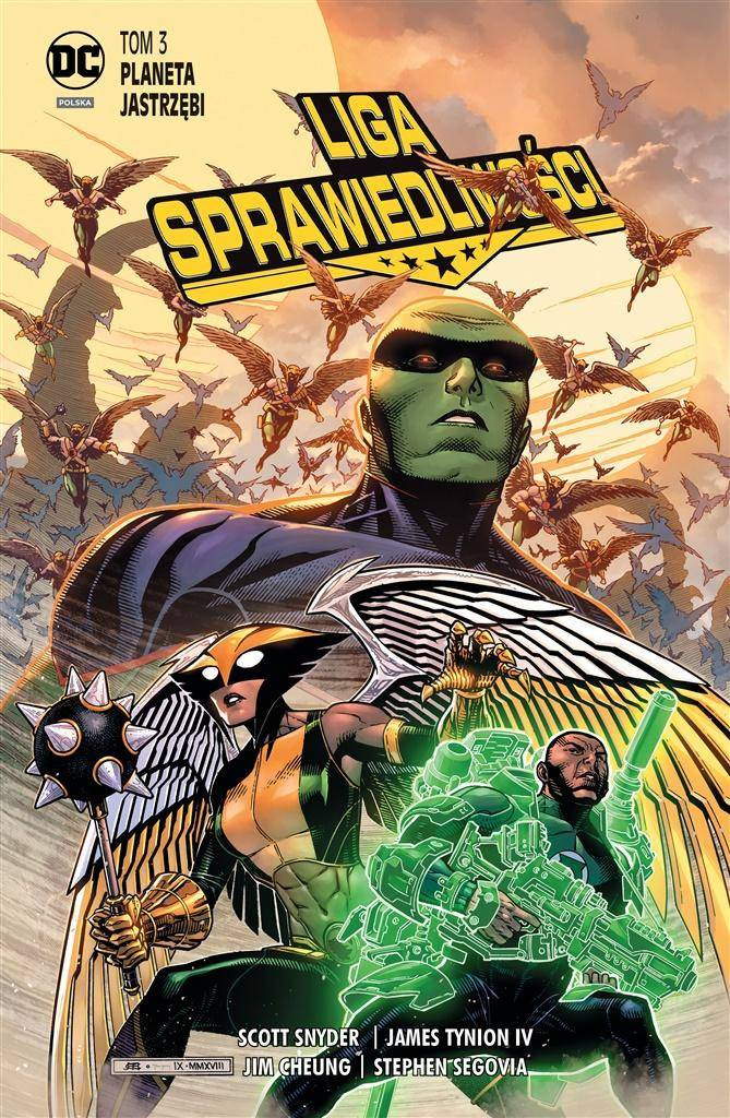 Liga Sprawiedliwości T.3 Planeta Jastrzębi - Snyder Scott, Tynion-IV James