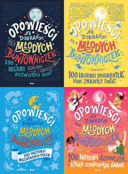 Opowieści na dobranoc dla młodych buntowniczek PAKIET