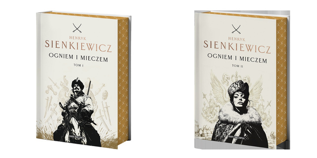 Ogniem i mieczem. Tom 1-2 /barwione brzegi/, Henryk Sienkiewicz