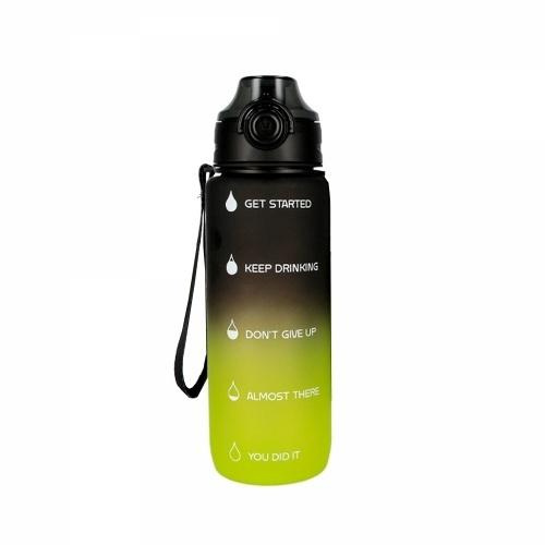 Bidon 750ml Green-Black