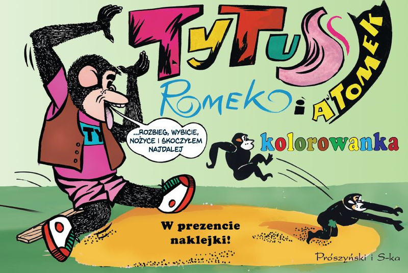 Tytus, Romek i A'Tomek. Kolorowanka 2, Henryk Jerzy Chmielewski