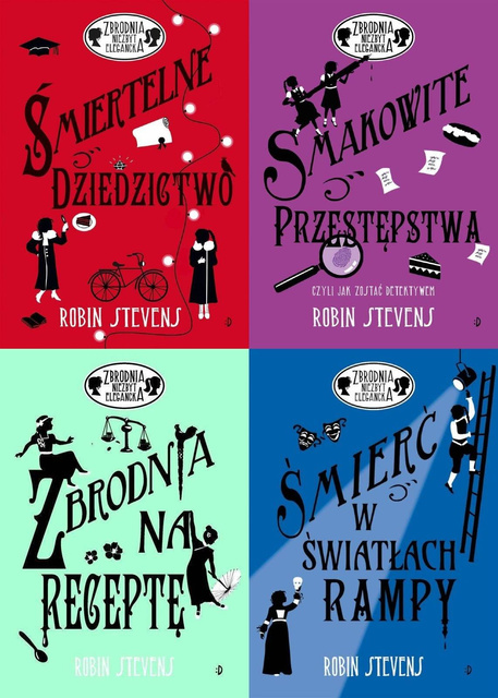 Zbrodnia niezbyt elegancka, tomy 5-8 Pakiet