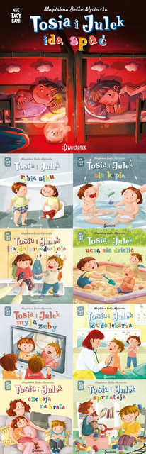 Tosia i Julek. (Nie) tacy sami. Tom 1-9, Magdalena Boćko-Mysiorska