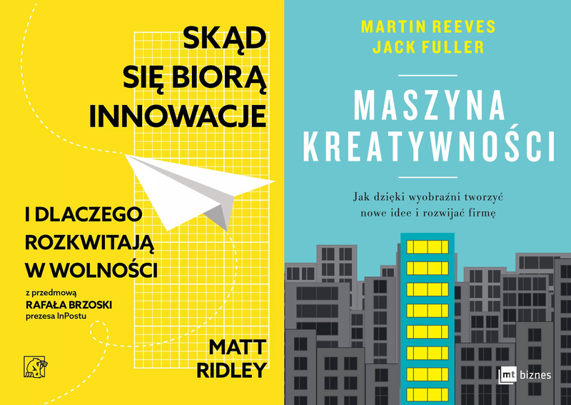 Skąd się biorą innowacje i dlaczego rozkwitają w wolności + Maszyna kreatywności