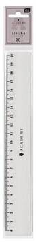 Linijka plastikowa 20cm Academy