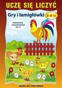 Uczę się liczyć. Łamigłówki. 5-6 lat - Beata Guzowska