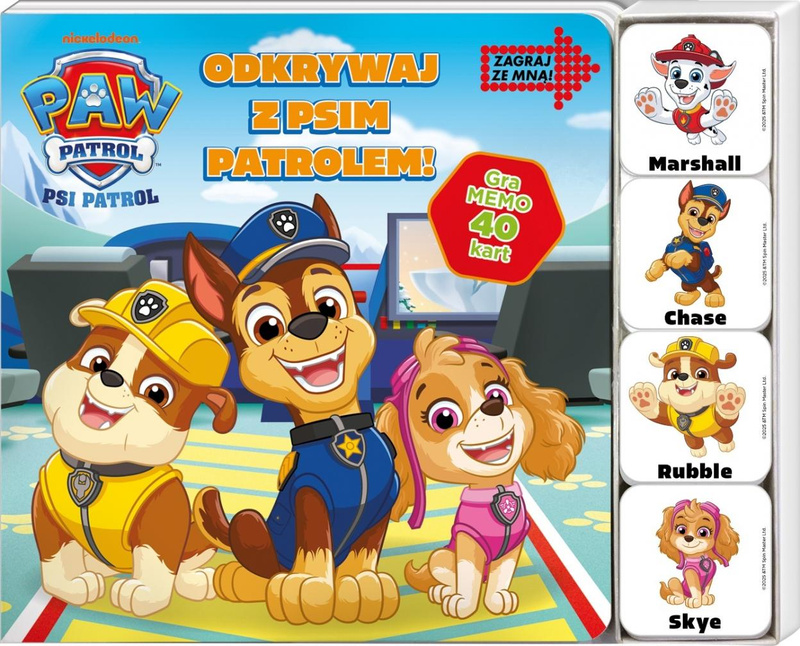 Psi Patrol. Zagraj ze mną!. Odkrywaj z Psim..., praca zbiorowa