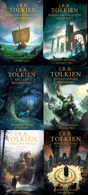 Historia Śródziemia. Tom 1-6, J.R.R. Tolkien