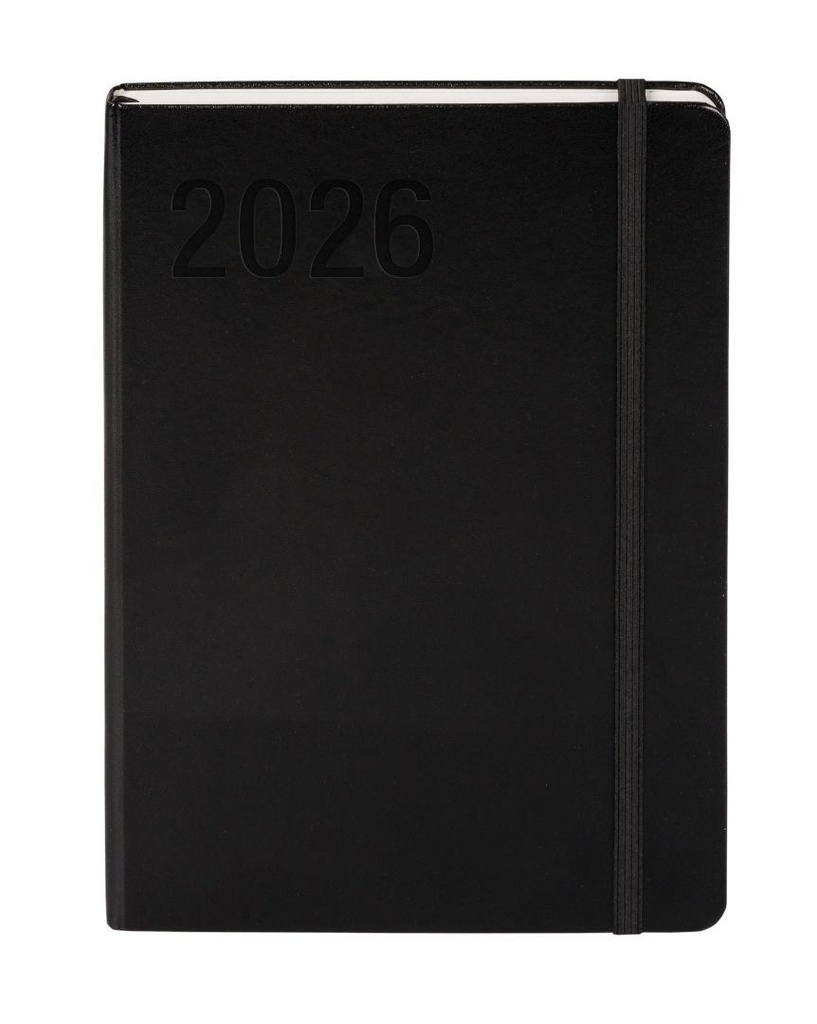 Kalendarz 2026 A5 Minimalizm czarny TNS