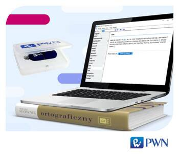 Wielki słownik ortograficzny PWN z zasadami pisowni i interpunkcji. Pendrive, prof. Edward Polański