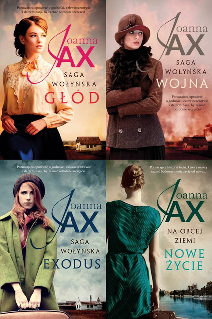 Saga Wołyńska. Tom 1-4, Joanna Jax