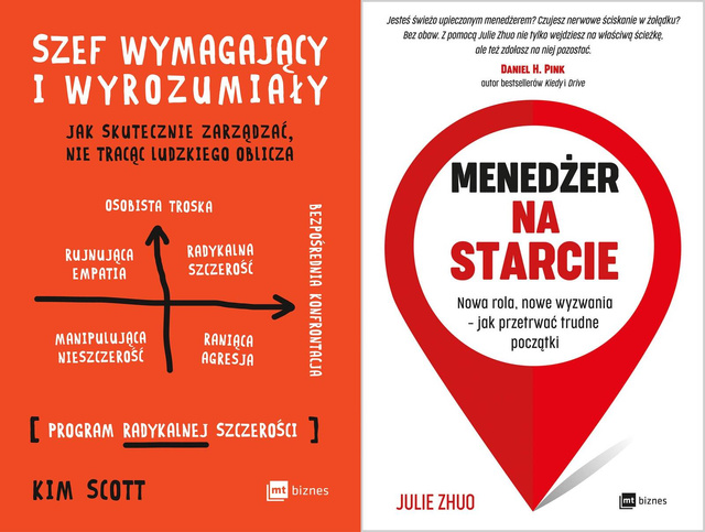 Szef wymagający i wyrozumiały + Menedżer na starcie PAKIET 2