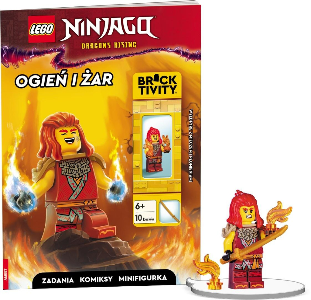 LEGO(R) Ninjago. Ogień i Żar, Ameet Sp.z O.o.